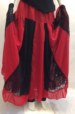 Saia Pombagira Sarita - Roupas de Umbanda 