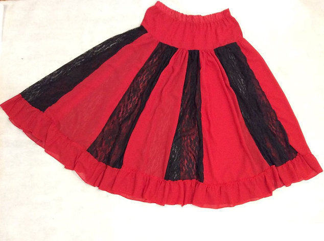 Saia Pombagira Sarita - Roupas de Umbanda 